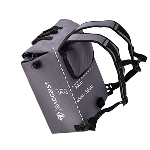 Free Sample Waterproof Bike Bag for <b>Luggage</b> <b>Carrier</b> Bike Backpack <b>Luggage</b> <b>Carrier</b> Bag Shoulder Bag with Laptop Compartment - Product Image 2