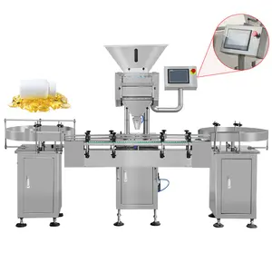 Automatic Candy Chewing Gum Counting Bottling Machine For Tablets And Capsule