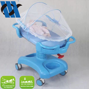 BDB08 Больничная детская люлька детская тележка детская кровать с лотком и регулируемой высотой детская кроватка детская Больничная койка - Product Image 3