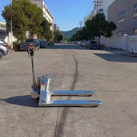 Chariot élévateur électrique complet en acier inoxydable 304, transpalette électrique de 2 tonnes à vendre, chariot élévateur à batterie au lithium