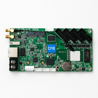 Controlador de Pantalla LED Huidu HD-D16, Compatible con WiFi Móvil y Control USB Fuera de Línea, Tarjeta de Control de Letreros LED a Todo Color para P2 Interior