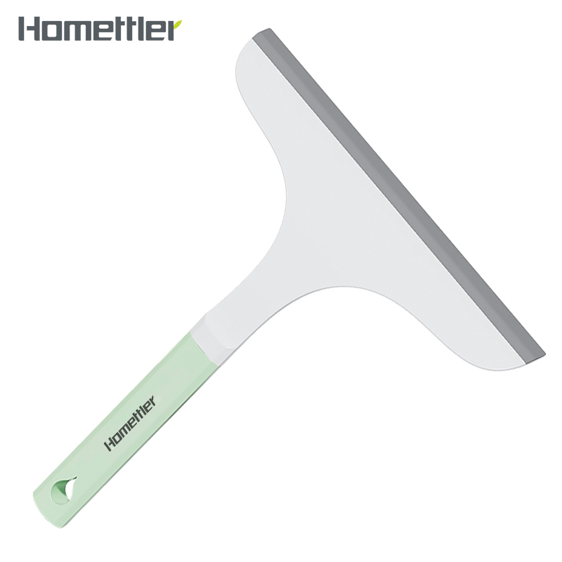 Homettler Handheld Window Squeegee, Multi-purpose Glass & Bathroom Shower Wiper for Mirror Countertop Water Removal · image 1
