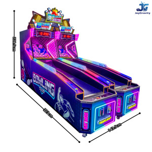 Simulador de Bolos para Interiores, Multijugador Disponible, Combinación Gratuita para Niños y Adultos, Máquina de Juegos de Arcade de Tiro - Product Image 5
