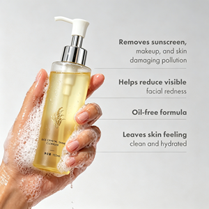 Amino Acid Facial <b>Cleanser</b> with Rice Ferment Filtrate Bifida Ferment Lysate SOD Enzyme Oil Control Facial Wash - Product Image 4
