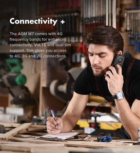 Téléphone portable 1G 8G 2500mAh 2.4 pouces Écran tactile Téléphone portable 4G Fonctionnalité <span class=keywords><strong>M7</strong></span> Téléphone mobile <span class=keywords><strong>AGM</strong></span> <span class=keywords><strong>M7</strong></span> Étanche Robuste - Product Image 6