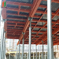 Étais de coffrage métalliques robustes réglables pour échafaudage, supports de coffrage, étais télescopiques pour assainissement de chantier