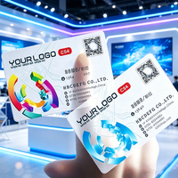 Tarjetas Magnéticas de PVC Transparentes Personalizadas, Tarjetas de Visita, Tarjetas de Membresía, Códigos QR Impresos Digitalmente, Grabado en Relieve, Impresión UV, Película