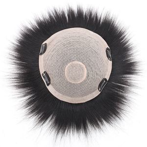 ทูเป้สำหรับผู้ชาย ผมแท้ ระบายอากาศได้ดี น้ำหนักเบา ปกปิดผมขาว เพิ่มวอลลุ่ม เหมาะกับทุกสีผิว ทุกรูปหน้า - Product Image 1