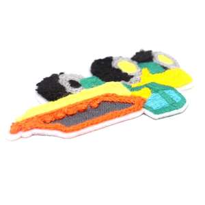 Parche bordado de camión de coche de ingeniería <span class=keywords><strong>y</strong></span> <span class=keywords><strong>carreras</strong></span> para niños nuevos con cuentas para decoración parches bordados de hierro para coche - Product Image 3