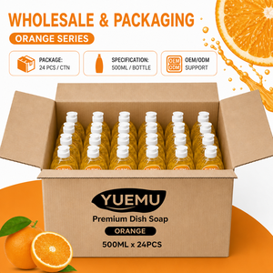 Liquide vaisselle orange 500 ml, dégraissant puissant, marque privée, OEM, vente en gros, détergent pour la <span class=keywords><strong>cuisine</strong></span> - Product Image 4