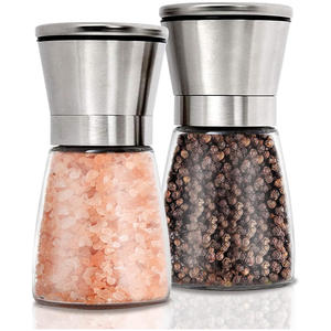 Moulin à sel et à poivre manuel, moulin à épices et herbes sèches en céramique conique, broyeur commercial pour épices - Product Image 1