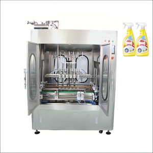 Automatic Liquid Soap Filling Machine 8 Nozzles 1000ML PLC Controlled Electric Driven for Plastic Bottles Chemical Use - Product Image 2