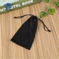 Sacs en tissu noir Teenyoun, étuis souples pour lunettes de soleil, étuis pour lunettes de vue pour MOBILE/GLASSES, prix le plus bas, sac en tissu pas cher, étui pour lunettes