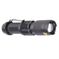 Senter inframerah 850nm, senter daya tinggi merah hijau baterai Led, lampu obor tahan air