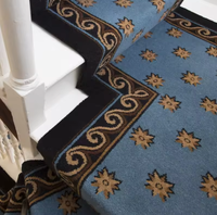 Tapis de couloir élégant fait à la main de bonne qualité pour la maison et l'hôtel, multicolores pour le salon et les escaliers