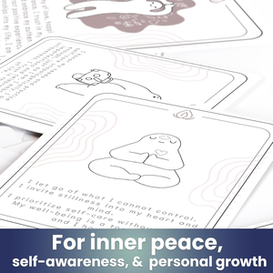 Cartes de méditation 120 cartes pour adultes Articles de soulagement de l'anxiété Cartes d'affirmation pour la santé mentale Calmant Self Care pour les femmes - Product Image 5