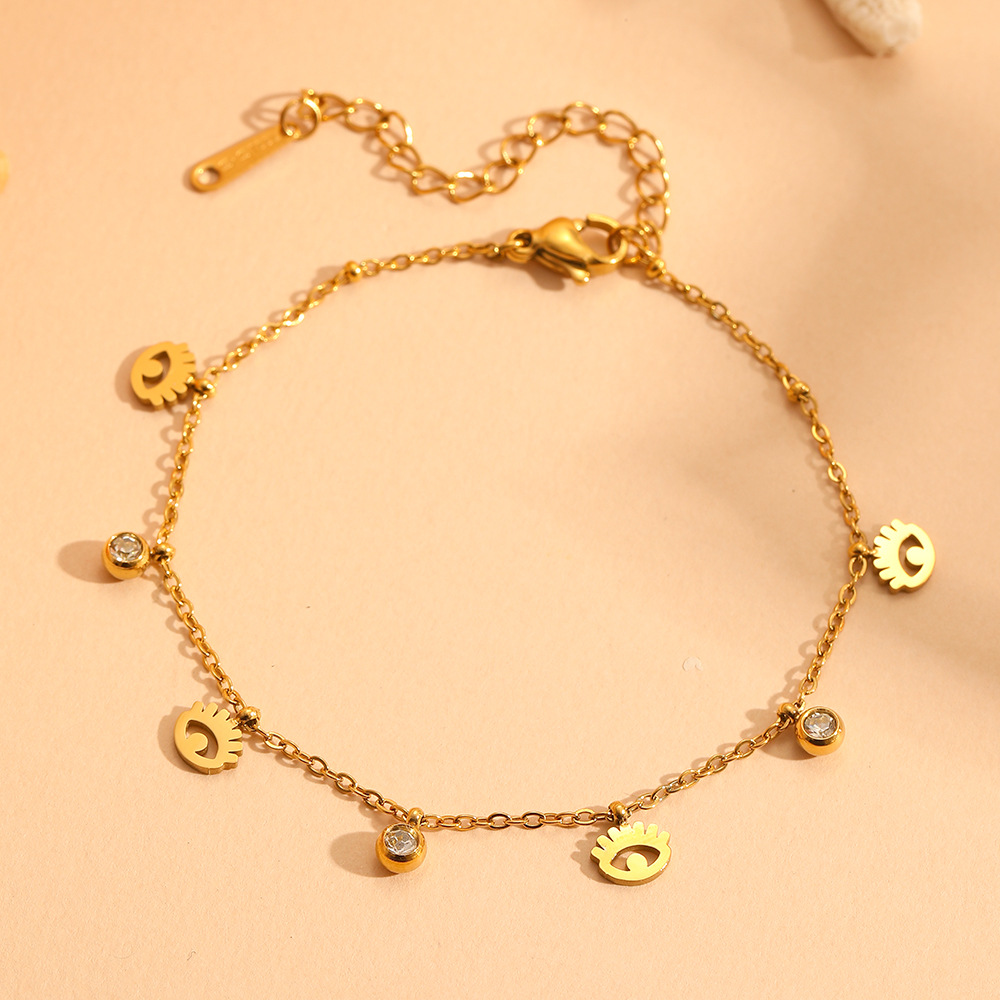 Bracciale con Diamanti Multi-Occhio