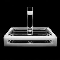 Kit d'accessoires en quartz Henglixin personnalisé pour équipement de laboratoire de semi-conducteurs, pièces en verre de quartz, connecteur, tige et anneau en silice fondue