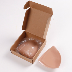 Grande taille pas de couture requise coupe basse hauts vêtements pour femmes inserts de soutien-gorge de mode empêche les tétons de glisser double insert de soutien-gorge collant OEM - Product Image 4