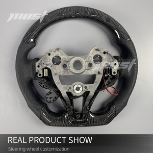 Volante Personalizado de Fibra de Carbono y Cuero para Hyundai Elantra <span class=keywords><strong>N</strong></span>, i30N, i20N, <span class=keywords><strong>N</strong></span>-line <span class=keywords><strong>2019</strong></span>-2026 Compatible con Calefacció<span class=keywords><strong>n</strong></span> y Pantalla LED - Product Image 5