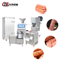 Ligne de production automatique de saucisses et de hot-dogs 12000 kg/h, machine à fabriquer des saucisses, équipement de transformation de la viande pour grande usine de saucisses
