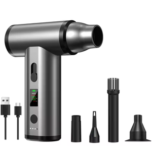 Haute qualité 2-en-1 Mini souffleur de dépoussiéreur d'<span class=keywords><strong>air</strong></span> 110000 tr/min ordinateur bureau voiture ventilateur de séchage remplacement ordinateur compressé - Product Image 1