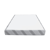 Matelas personnalisable en usine pour épaisseur et taille, matelas Queen en tissu doux, matelas en mousse à mémoire de forme gel 5 zones TPE pour la maison