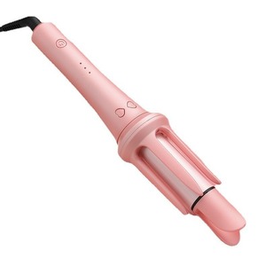 Automatic Curling <b>Iron</b> Electric Rotating With Negative Ion For Big Curls And Waves Dry Wet Use Lazy People Hair Styling Tool - Product Image 3