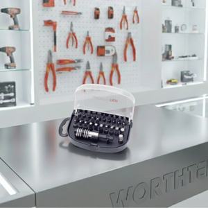 Juego de puntas de destornillador de cambio rápido de acero inoxidable (32 piezas) portátil - OEM/ODM disponible - Product Image 1