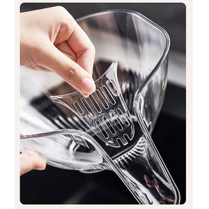 Bac à légumes <span class=keywords><strong>pliable</strong></span> en plastique écologique PET pour la cuisine, <span class=keywords><strong>panier</strong></span> de lavage et d'égouttage pour fruits et salades avec filtre amovible - Product Image 3