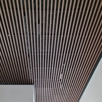 Plafond à vagues en aluminium Design d'art moderne Support de projet de plafond Systèmes de panneaux de plafond Centre commercial Bureau