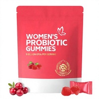 Gummies Probiotiques et Prébiotiques à la Canneberge pour Femmes – Meilleures Ventes, Améliore la Densité Osseuse, En Stock & OEM Disponible
