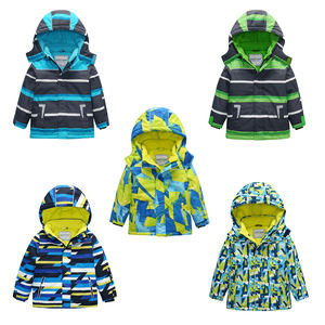 Vêtements de ski pour enfants, garçons et filles, personnalisables OEM, chauds et coupe-vent, pour sports d'hiver en plein air, veste de ski tissée pour garçons - Product Image 2