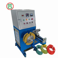 Machine automatique à grande vitesse pour câbles et fils bleue de 300 mm GS300 Machine de rembobinage de câbles