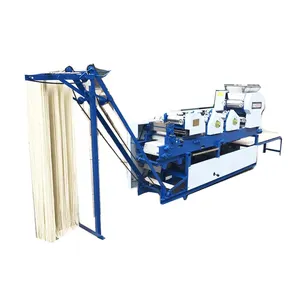 Máquina eléctrica de fabricación de fideos frescos automática a pequeña escala de China para hacer pasta de fideos ramen frescos