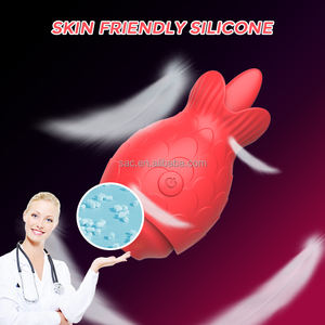 SacKnove New Trend ing Hot 2 In 1 Erstaunliche Klitoris Kitzler Stimulator Oralsex Spielzeug <span class=keywords><strong>G</strong></span>-Punkt Rose lecken Zunge saugen Vibrator - Product Image 3