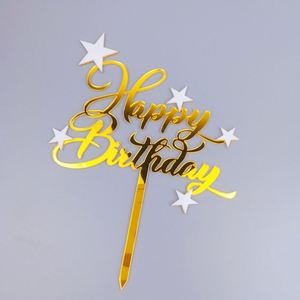 Decoración Acrílica para Pastel de Cumpleaños, Artículos para Fiestas - Product Image 4