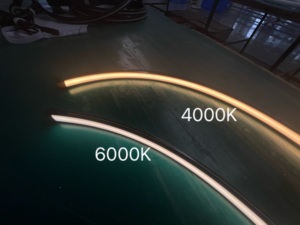 Paneles de Pared con Listones LED, Iluminación LED Negra para Panel de Madera Acústico Lineal de 13 mm - Product Image 6