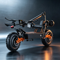 Scooter Eléctrico Todoterreno Plegable, 3000W Motor Dual, 70 Millas de Autonomía, Desbloqueo NFC, Neumático Todoterreno de 10 Pulgadas, 48V 30Ah (Envío desde Almacén en EE. UU.)