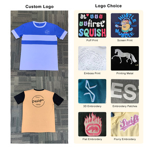 Logo personnalisé été vintage 100% coton écologique Slim Fit sport t-shirt femmes couleur bloc original uni graphique t-shirts - Product Image 2