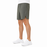 Shorts de sport pour hommes à séchage rapide, respirants, légers, personnalisables OEM, avec taille élastique, poches latérales et ourlet fendu, pour la course à pied