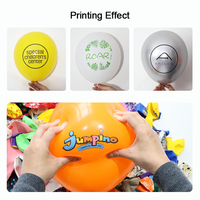 Ballons en latex imprimés sur mesure, impression de logo, couleurs riches, vente en gros, ballons unis, 10, 12, 18, 36 pouces, décorations de fête