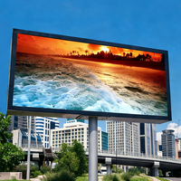 Pantalla LED Gigante para Publicidad en Exteriores, Módulos P2.5 P3 P4 P5 P6 P8 P10 de 3m*4m 5m*8m 960*960mm 320*160mm, Resolución 4K
