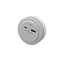 Mini luz de noche LED con estilo, con sensor Pir, Control infrarrojo, USB, cubo para el hogar, lámpara de dormitorio, 2 unidades