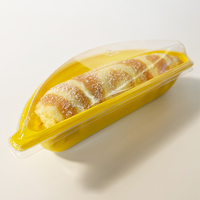 Emballage en plastique blister PET de haute qualité pour boulangerie boîte d'emballage alimentaire personnalisée pour dessert