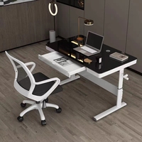 Mobilier de bureau moderne et luxueux Table de bureau de direction en bois conception de bureau vente en gros d'usine de Foshan style bois personnalisé OEM