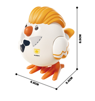 Sifflet à remonter en ABS de haute qualité, motif oiseau animal mignon qui saute