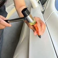 Kit de Herramientas con Martillo de Goma y 9 Cabezas Intercambiables de Nylon, Herramientas Profesionales para Eliminar Abolladuras sin Pintura y Nivelar