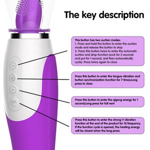 <span class=keywords><strong>Succionador</strong></span> de pezones de silicona <span class=keywords><strong>Amazon</strong></span> para adultos, vibrador para lamer, clítoris, Vagina, Juguetes sexuales - Product Image 3