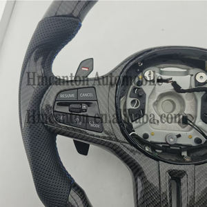 Hot Products Carbon Fibre Leather LED Blue Stitching Steering <b>Wheel</b> for BMW G20 G30 G01 3 Series 5 Series Car Steering <b>Wheel</b> - Product Image 6